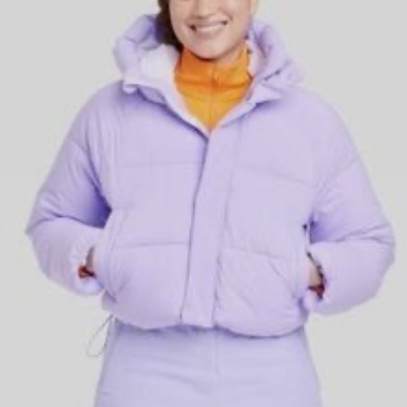 ALL IN MOTION Snow Sport Short Puffer & Snow Pant Set (Lilac) XS - Picture 4 of 16